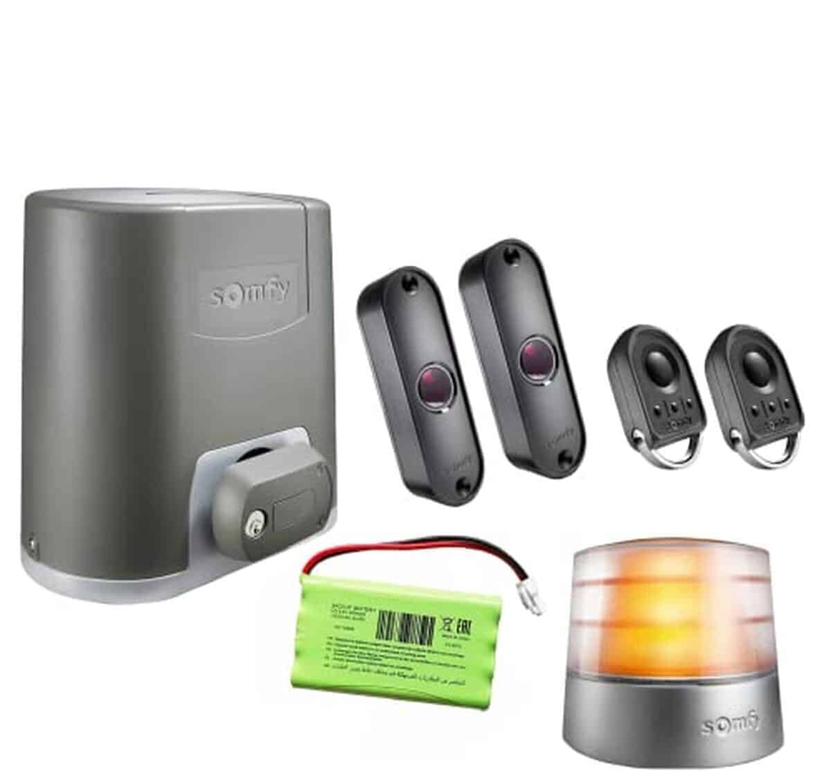 Test : motorisation portail coulissant Somfy Elixo 500 3S 24V