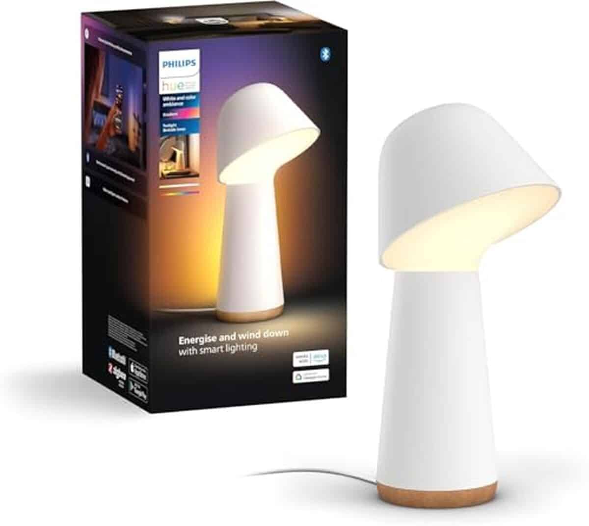Test : philips Hue Twilight, lampe de chevet connectée