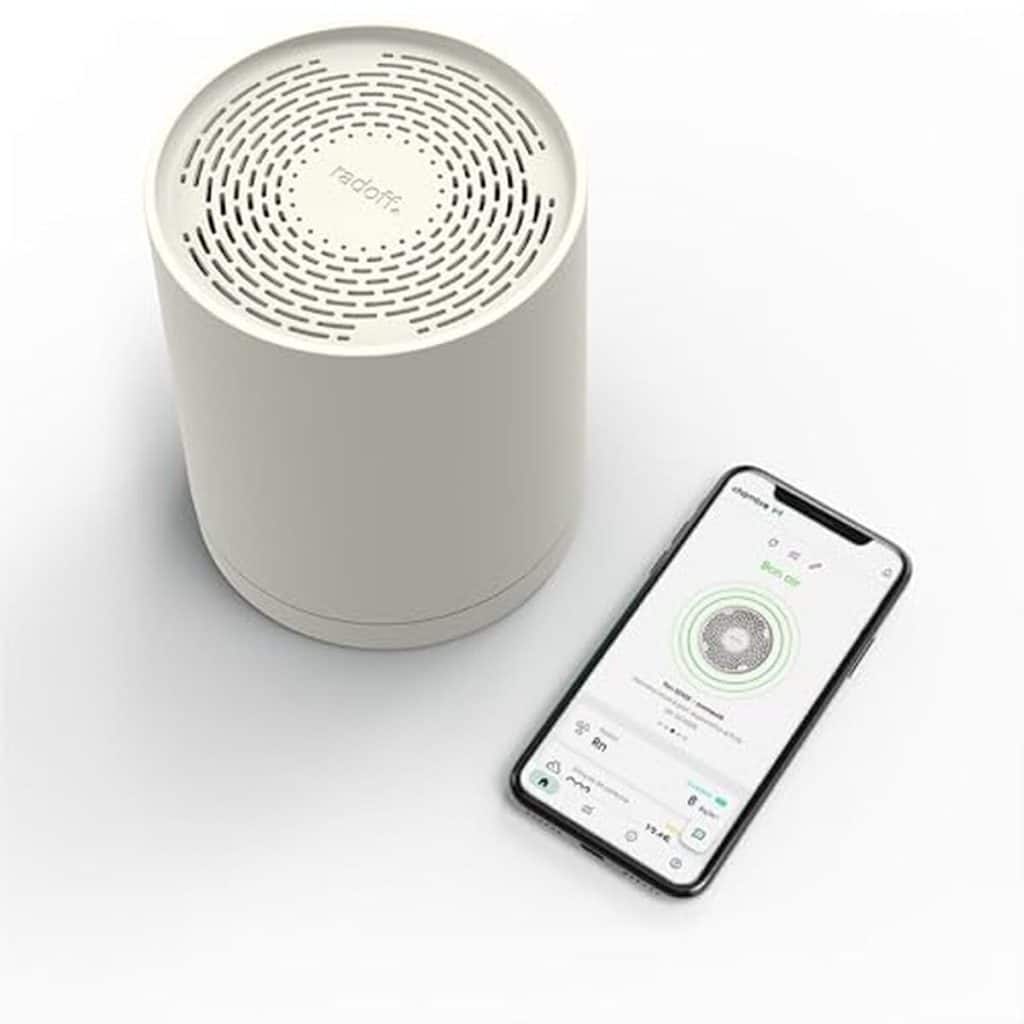 Test Radoff sense : capteur radon et cov connecté pour qualité de l'air