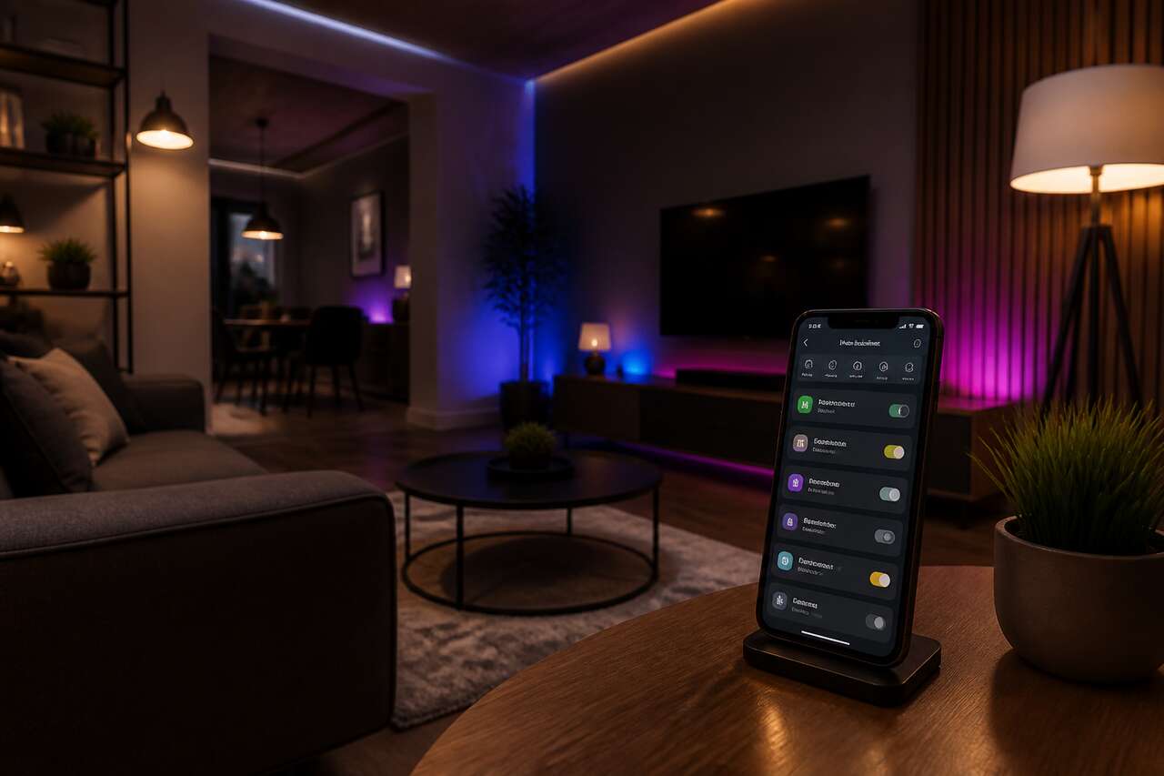 Optimiser la gestion avec l'application philips hue