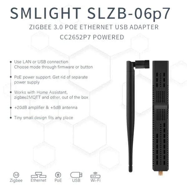 Découvrez notre test détaillé du coordinateur Zigbee 3.0 LOAMLIN SLZB-06p7, un hub polyvalent pour domotique. Performances, compatibilité et installation expliquées. 