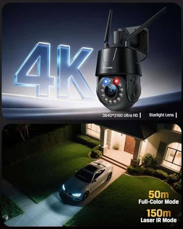 Découvrez notre test complet de la caméra de surveillance Ctronics 4K avec zoom optique 30x et vision nocturne IR. Performances, qualité vidéo et fiabilité analysées en détail. 