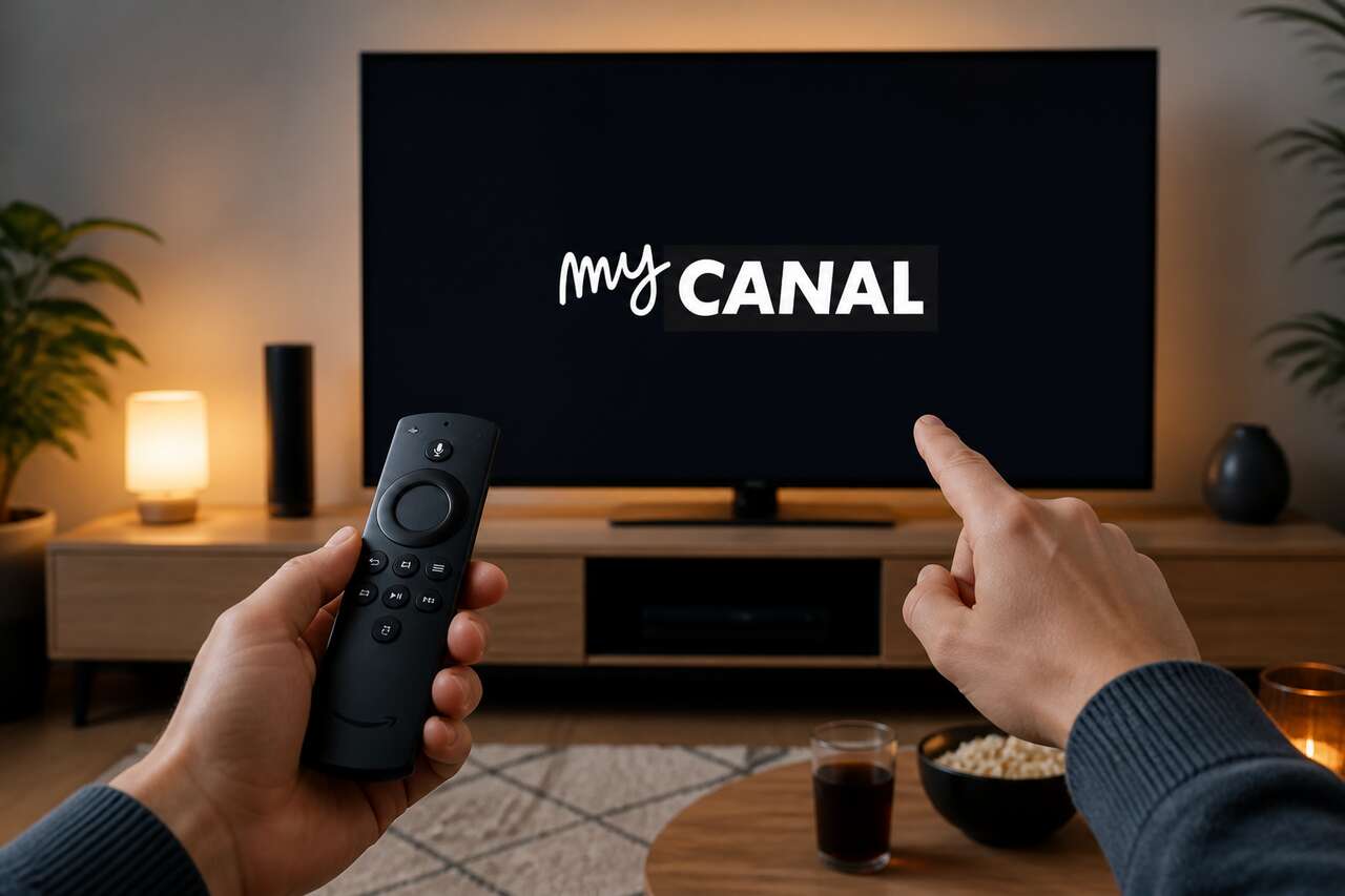 Présentation de mycanal et fire tv stick