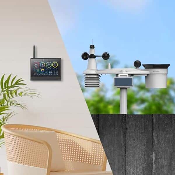Découvrez notre test détaillé de la station météo Bresser WiFi HD 9-en-1 avec capteur UV. Caractéristiques, performances et avis d'utilisateurs. 