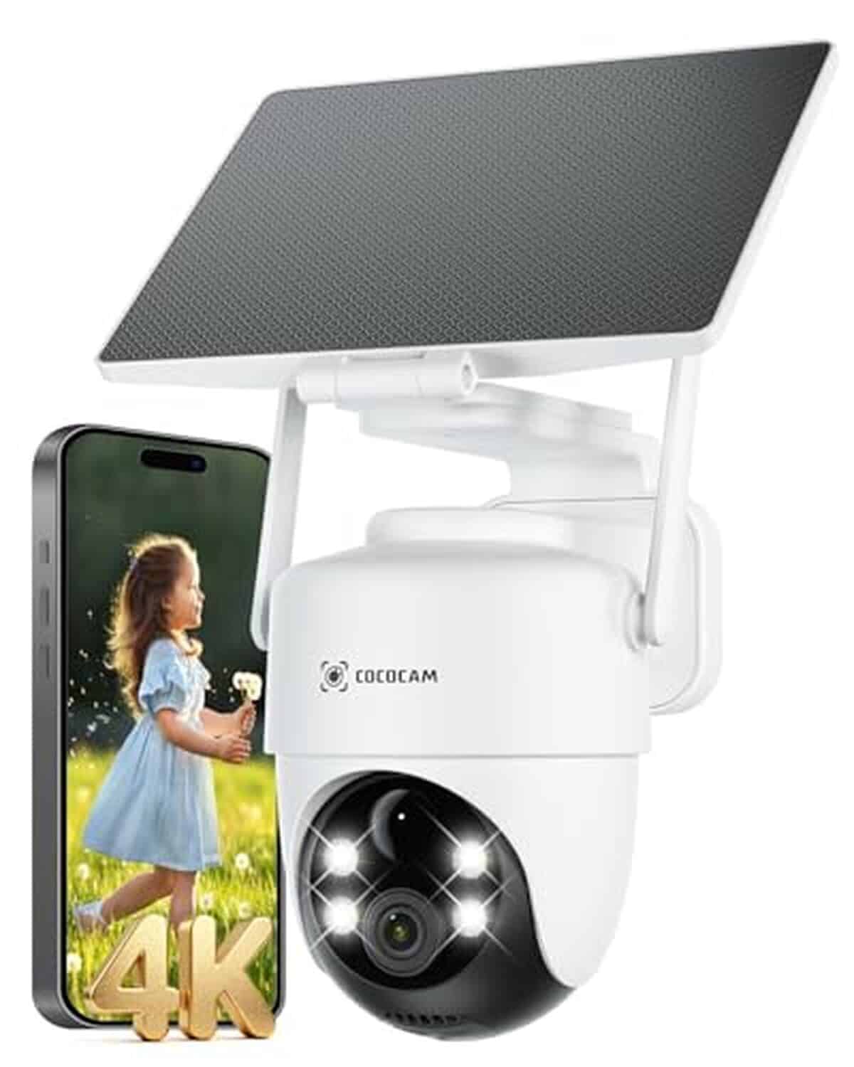 Test de la caméra de surveillance COCOCAM 4K 8MP sans fil : performance et autonomie à l'épreuve