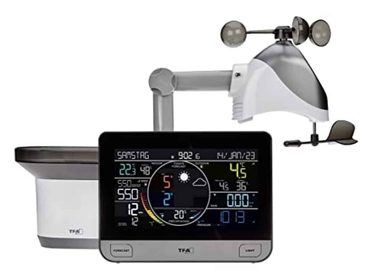 Test de la station météo wifi tfa dostmann view pro 6-in-1 : performance et précision