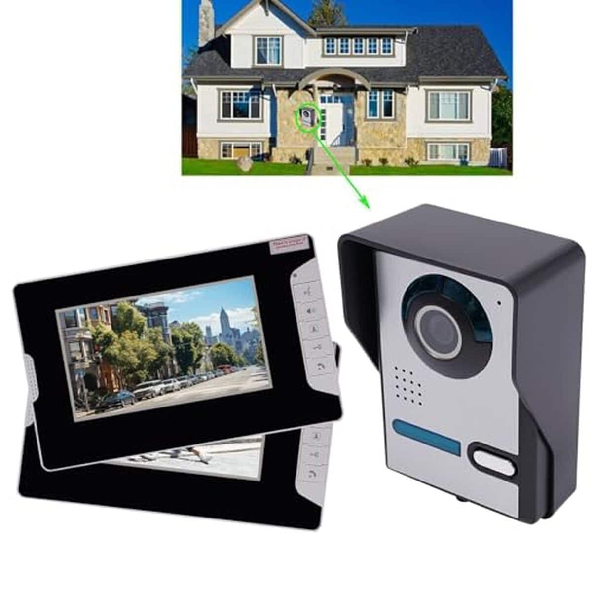 Test de l'interphone vidéo 7" pour maison : moniteur et caméra intégrés