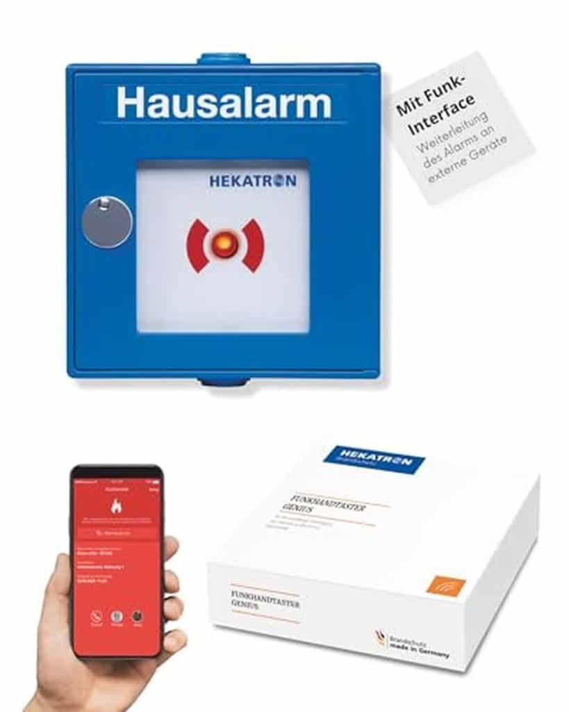 Test du bouton sans fil Hekatron Genius pour détecteur de fumée