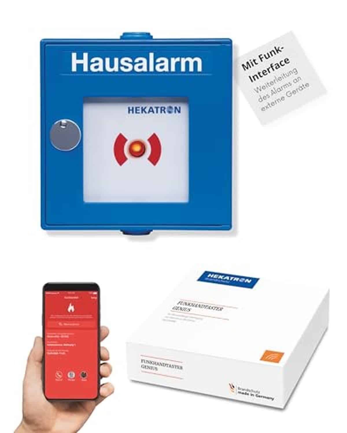 Test du bouton sans fil Hekatron Genius pour détecteur de fumée