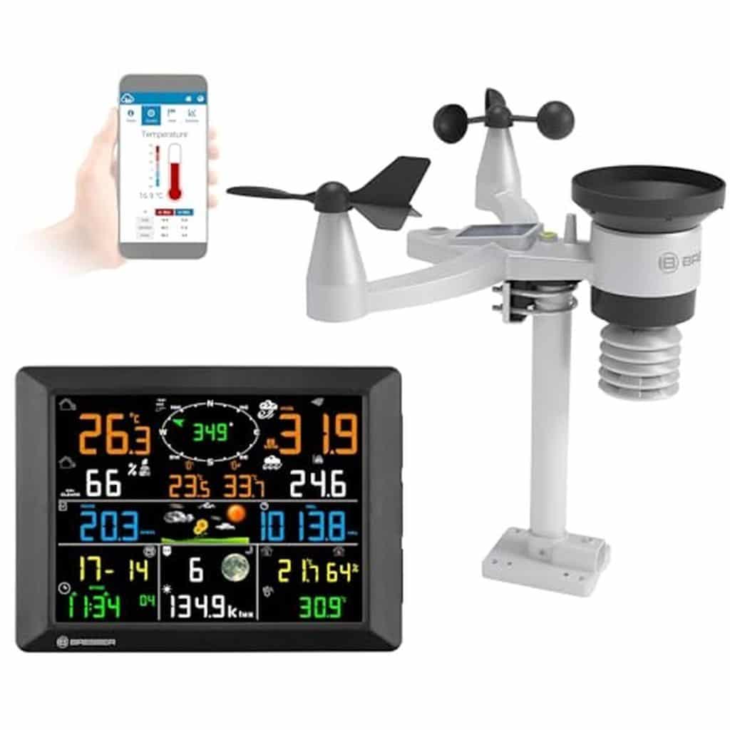 Test : station météo Bresser Wi-Fi 7 en 1