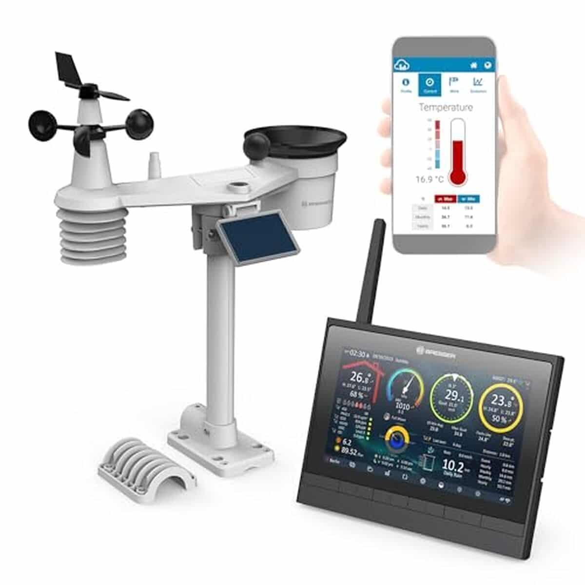 Test : station météo Bresser WiFi HD 9-en-1 avec capteur UV